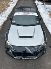 Load image into Gallery viewer, Futago Line Shop Silver Carbon Hood